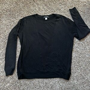SOLOW Black Long Sleeve Tee